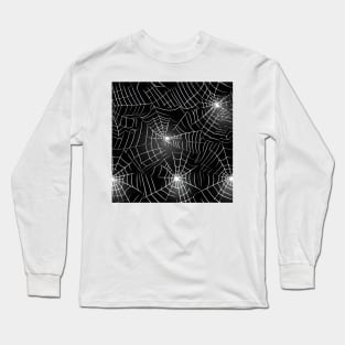 Halloween Decorations 25 - Spider Web/Cobweb Long Sleeve T-Shirt